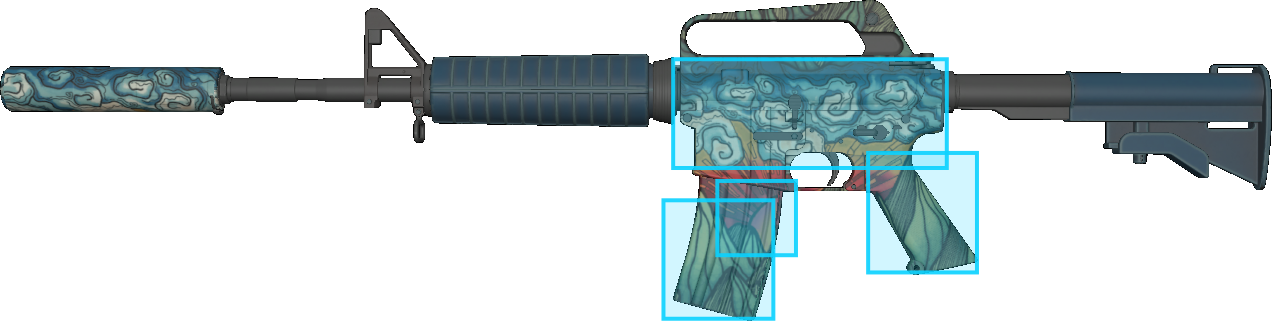 Pattern preview for M4A1-S | M4A1-S SOLITUDE