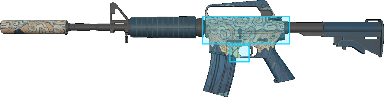 Pattern preview for M4A1-S | M4A1-S SOLITUDE