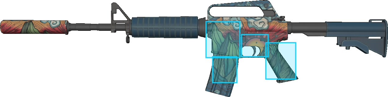 Pattern preview for M4A1-S | M4A1-S SOLITUDE