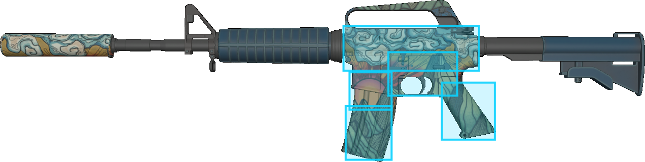 Pattern preview for M4A1-S | M4A1-S SOLITUDE
