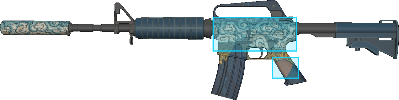 Pattern preview for M4A1-S | M4A1-S SOLITUDE