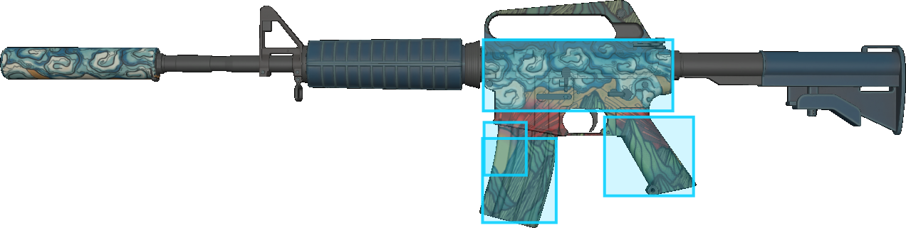 Pattern preview for M4A1-S | M4A1-S SOLITUDE
