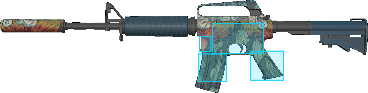 Pattern preview for M4A1-S | M4A1-S SOLITUDE