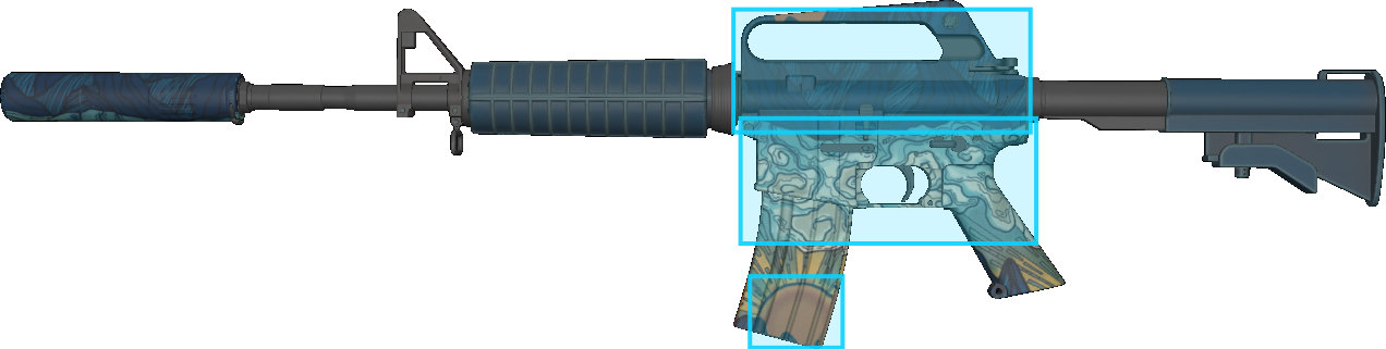 Pattern preview for M4A1-S | M4A1-S SOLITUDE