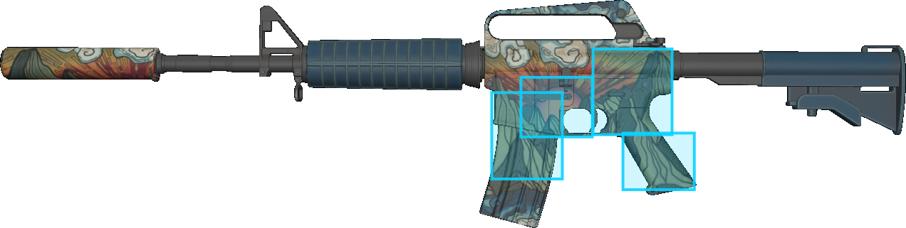 Pattern preview for M4A1-S | M4A1-S SOLITUDE