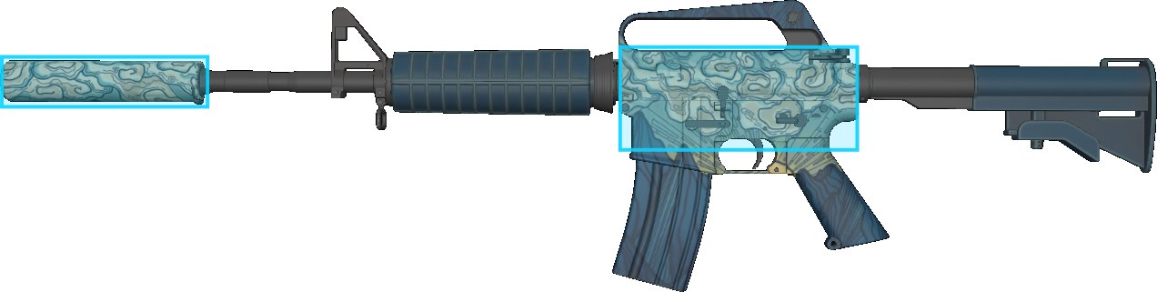 Pattern preview for M4A1-S | M4A1-S SOLITUDE