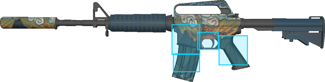 Pattern preview for M4A1-S | M4A1-S SOLITUDE