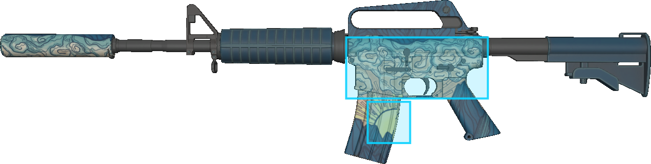Pattern preview for M4A1-S | M4A1-S SOLITUDE