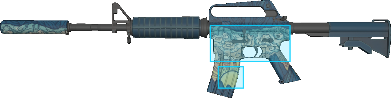Pattern preview for M4A1-S | M4A1-S SOLITUDE