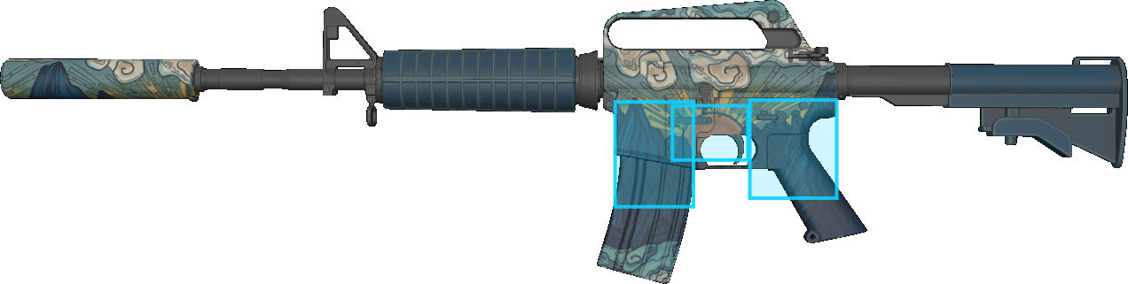 Pattern preview for M4A1-S | M4A1-S SOLITUDE