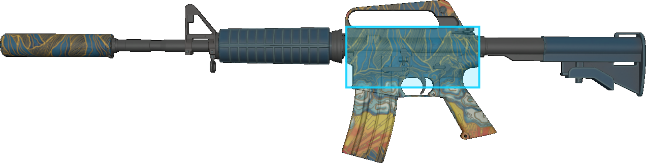 Pattern preview for M4A1-S | M4A1-S SOLITUDE