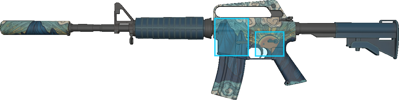 Pattern preview for M4A1-S | M4A1-S SOLITUDE