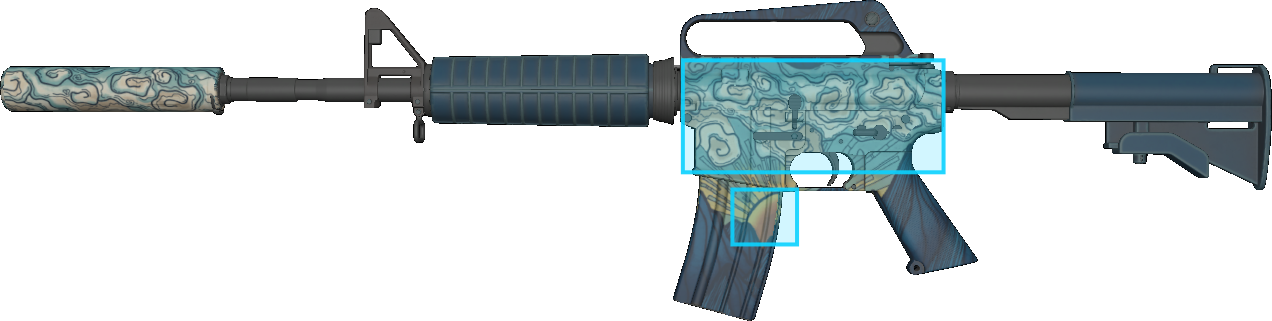 Pattern preview for M4A1-S | M4A1-S SOLITUDE