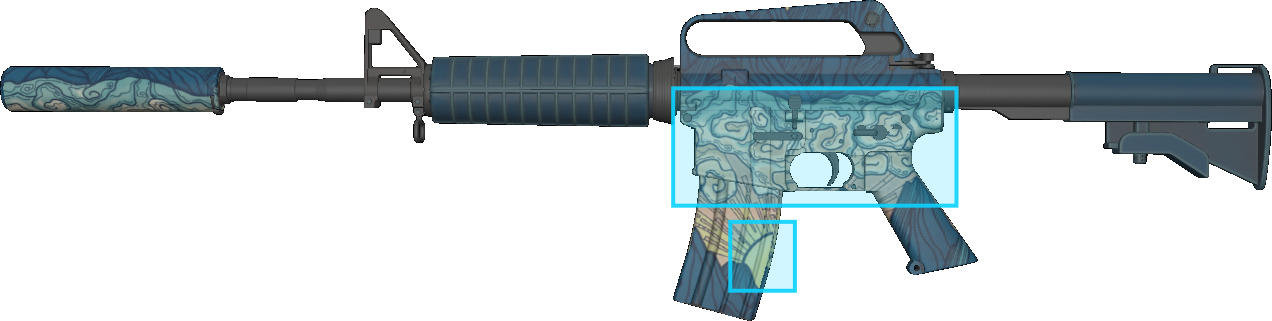Pattern preview for M4A1-S | M4A1-S SOLITUDE