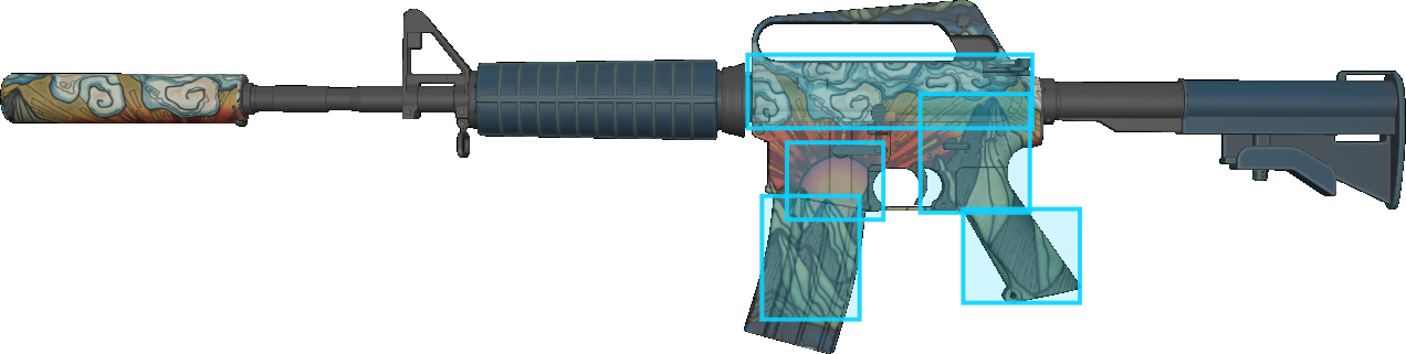 Pattern preview for M4A1-S | M4A1-S SOLITUDE