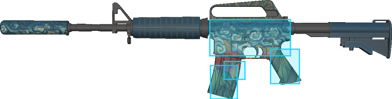 Pattern preview for M4A1-S | M4A1-S SOLITUDE