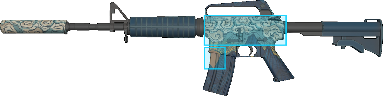 Pattern preview for M4A1-S | M4A1-S SOLITUDE