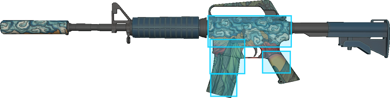 Pattern preview for M4A1-S | M4A1-S SOLITUDE