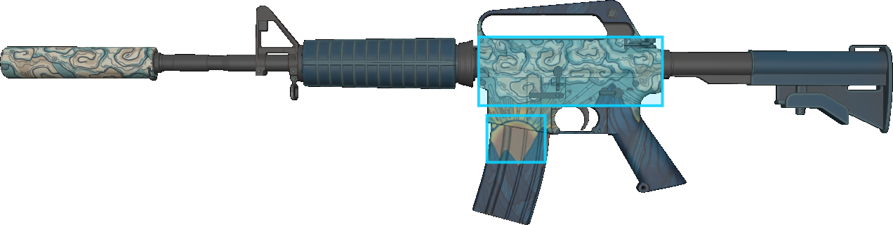 Pattern preview for M4A1-S | M4A1-S SOLITUDE