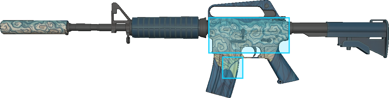Pattern preview for M4A1-S | M4A1-S SOLITUDE