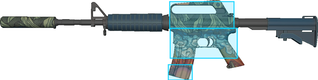 Pattern preview for M4A1-S | M4A1-S SOLITUDE