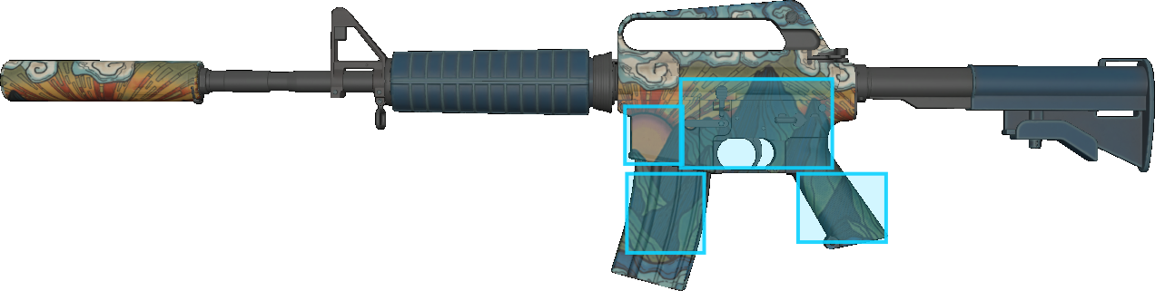 Pattern preview for M4A1-S | M4A1-S SOLITUDE