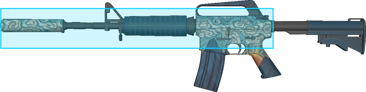 Pattern preview for M4A1-S | M4A1-S SOLITUDE