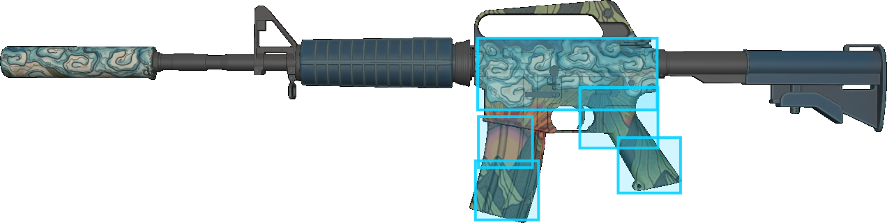 Pattern preview for M4A1-S | M4A1-S SOLITUDE