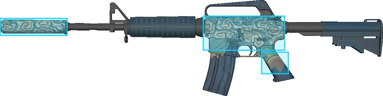 Pattern preview for M4A1-S | M4A1-S SOLITUDE