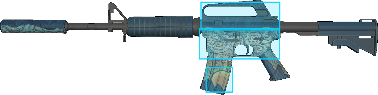 Pattern preview for M4A1-S | M4A1-S SOLITUDE