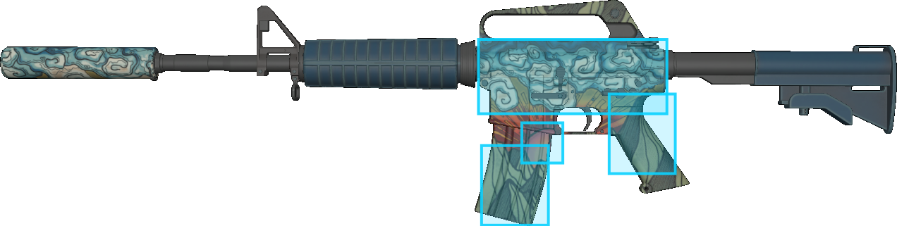 Pattern preview for M4A1-S | M4A1-S SOLITUDE