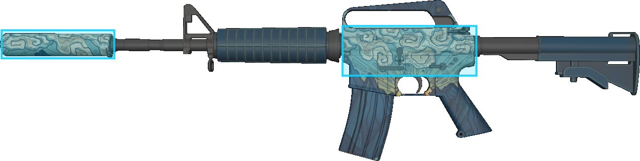 Pattern preview for M4A1-S | M4A1-S SOLITUDE