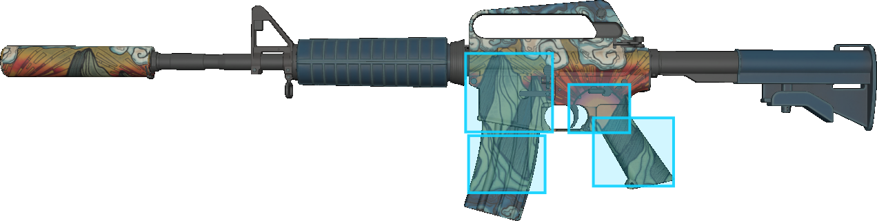 Pattern preview for M4A1-S | M4A1-S SOLITUDE