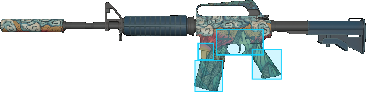 Pattern preview for M4A1-S | M4A1-S SOLITUDE
