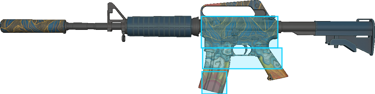 Pattern preview for M4A1-S | M4A1-S SOLITUDE