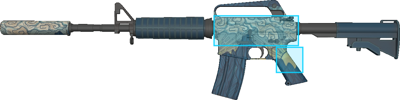 Pattern preview for M4A1-S | M4A1-S SOLITUDE