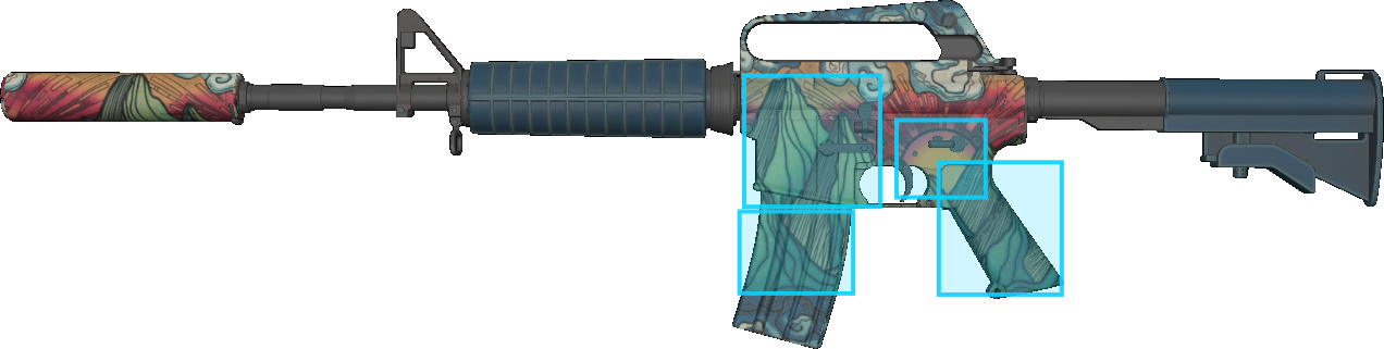 Pattern preview for M4A1-S | M4A1-S SOLITUDE