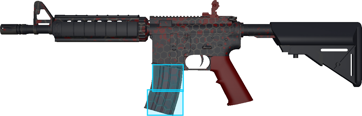 Pattern preview for M4A4 | M4A4 CONVERTER