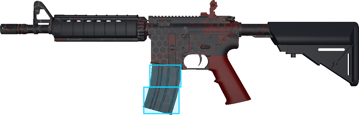 Pattern preview for M4A4 | M4A4 CONVERTER