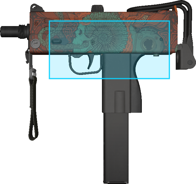 Pattern preview for MAC-10 | MAC-10 LAST DIVE