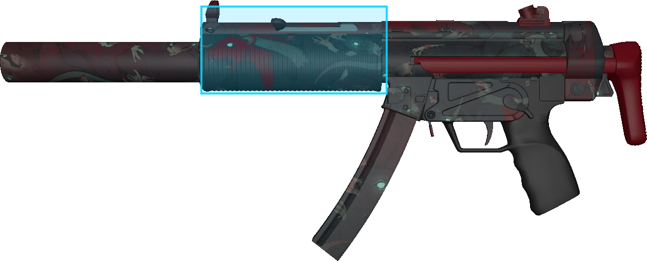 Pattern preview for MP5-SD | MP5-SD LAB RATS