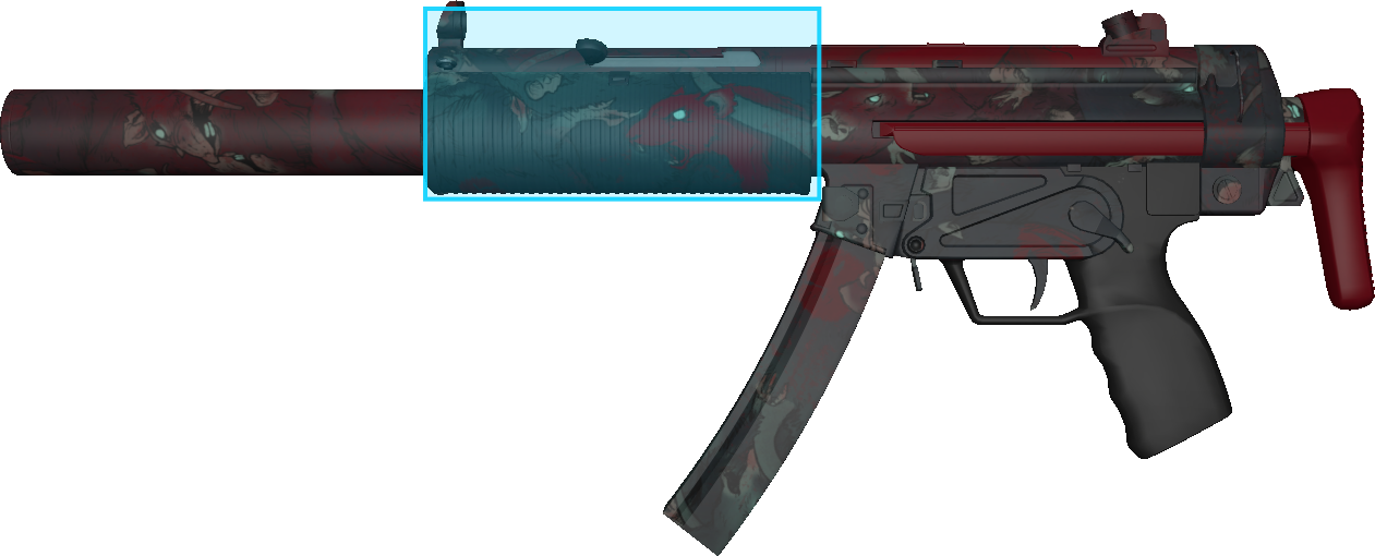 Pattern preview for MP5-SD | MP5-SD LAB RATS