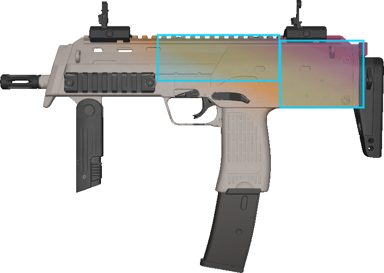 Pattern preview for MP7 | MP7 FADE