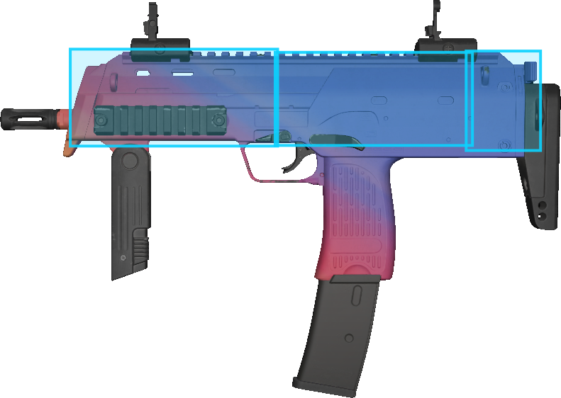 Pattern preview for MP7 | MP7 FADE