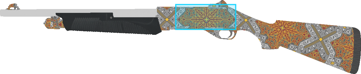Pattern preview for NOVA | NOVA BAROQUE ORANGE
