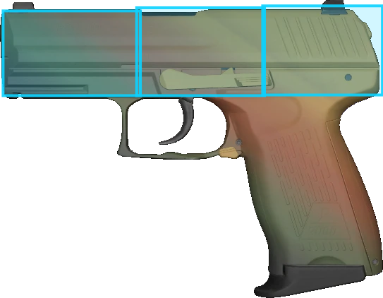 Pattern preview for P2000 | P2000 AMBER FADE