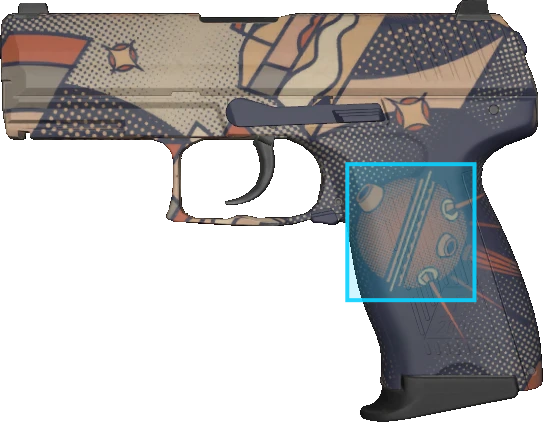 Pattern preview for P2000 | P2000 SPACE RACE