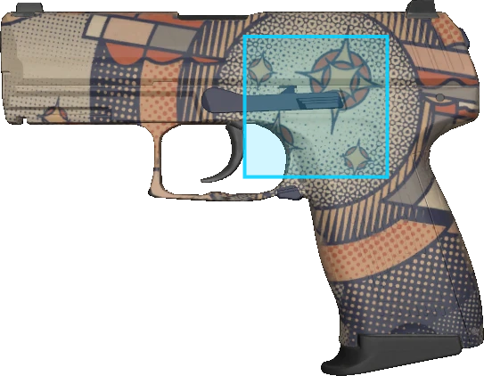 Pattern preview for P2000 | P2000 SPACE RACE
