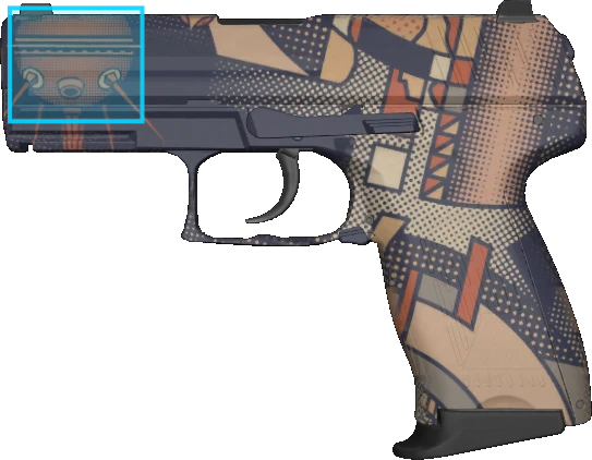 Pattern preview for P2000 | P2000 SPACE RACE