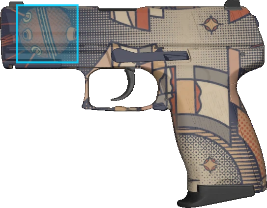 Pattern preview for P2000 | P2000 SPACE RACE